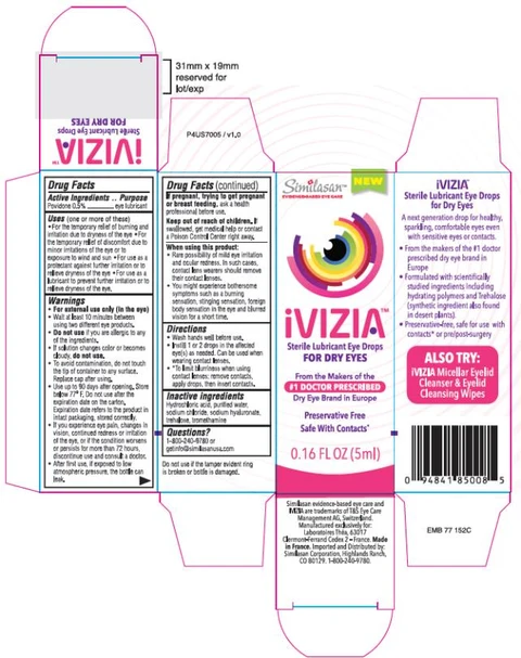 iVizia Dry Eye packaging