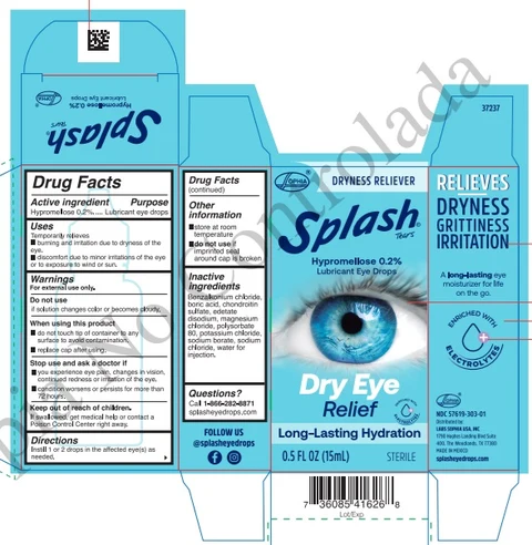 Splash Tears packaging