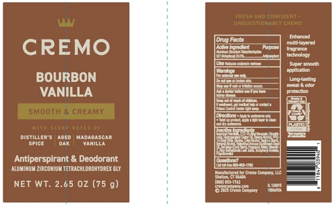 Cremo Company 포장