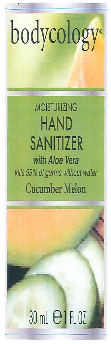BodycologyCucumber Melon Hand Sanitizer 포장