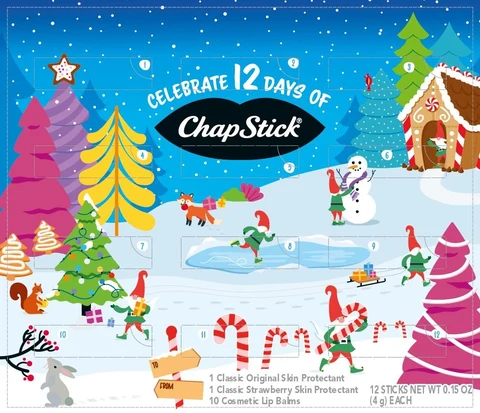 Chapstick12 Days of Christmas 포장