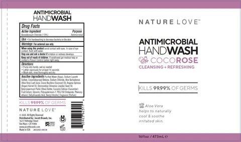 ANTIMICROBIAL HAND WASH 포장