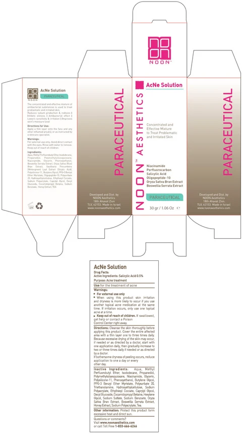 AcNe solution packaging