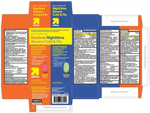 COLD AND FLU DAYTIME-NIGHTTIME packaging