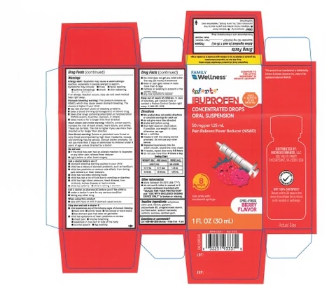 Infants Ibuprofen packaging
