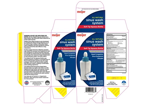 Soft Tip Squeeze bottle Sinus WashMeijer 포장