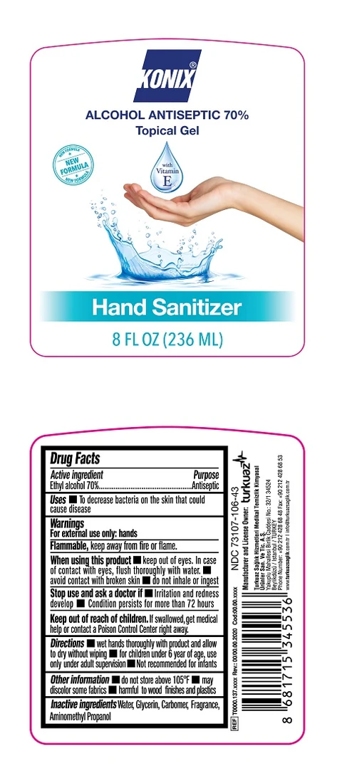 Konix 8 fl oz. 236 ml