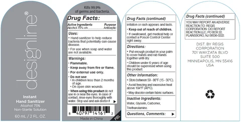 Hand Sanitizer packaging