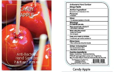 Candy Apple Anti Bacterial Hand Sanitizer 포장