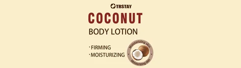 Trstay Coconut Body Cream packaging