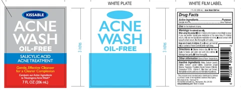 Acne WashKissable 포장