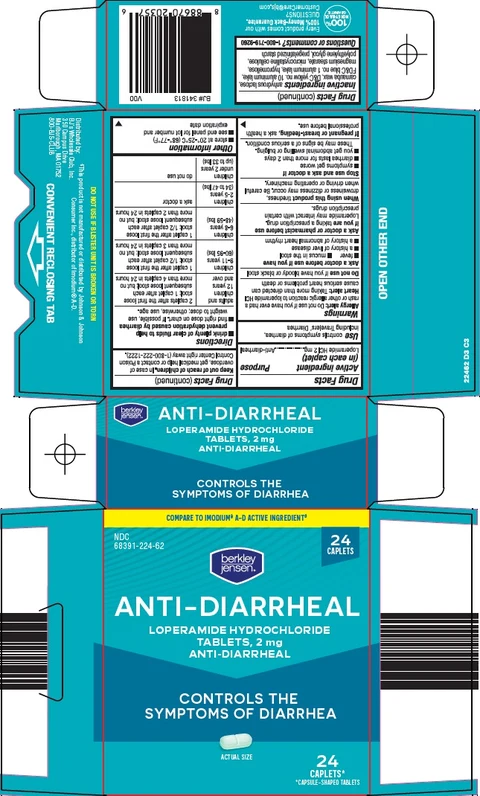 berkley and jensen anti diarrheal 포장
