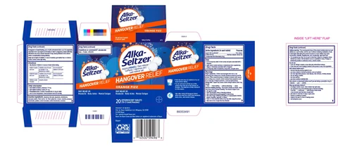 Alka-Seltzer Hangover Relief 포장