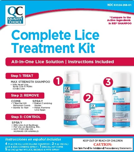 Quality Choice Lice Treatment 포장
