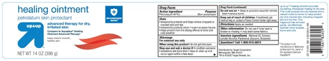 Target Up and Up Healing Petrolatum Skin Protectant packaging