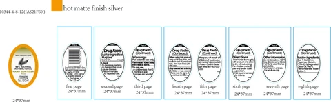 BODY PRESCRIPTIONS Fern 65 PERCENT ALCOHOL ANTIBACTERIAL HAND SANITIZER 포장