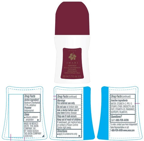 AVON Imari EssenceRoll-On Anti-Perspirant Deodorant 포장