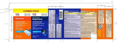 CVS DT and NT Combo PackCold and Flu packaging