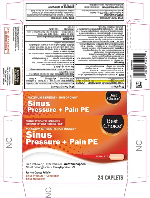 Sinus Pressure plus Pain PE 포장