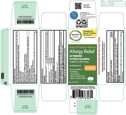 Cetirizine Hydrochloride 포장