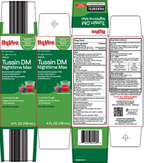 tussin dm nighttime max 포장