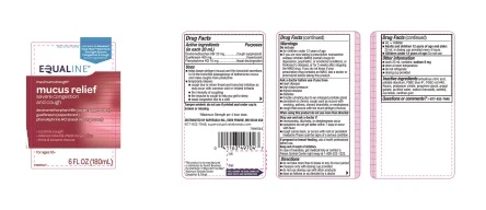 maximum strength mucus relief severe congestion and cough 포장