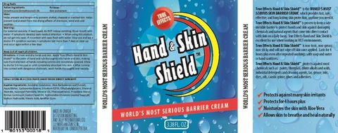 HAND AND SKIN SHIELD 포장