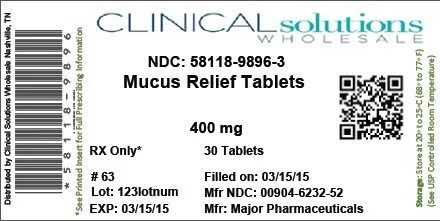 MUCUS RELIEF 포장