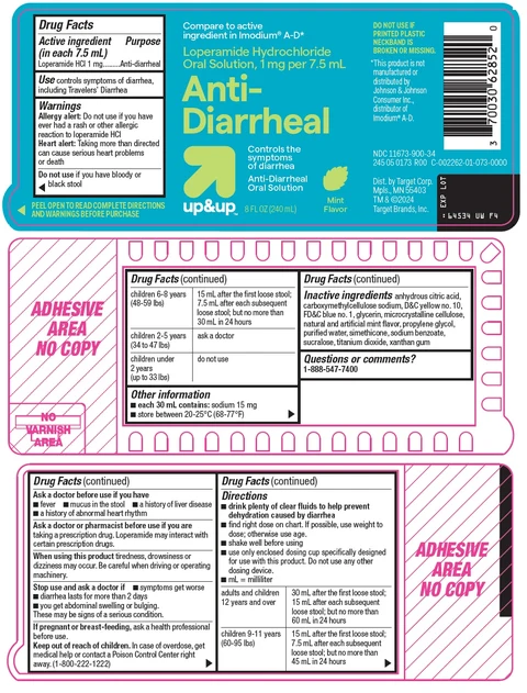 Up and Up anti diarrheal 포장