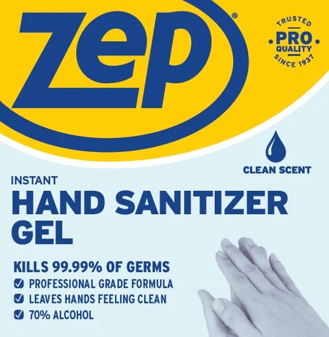Zep Instant Hand Sanitizer Gel 포장