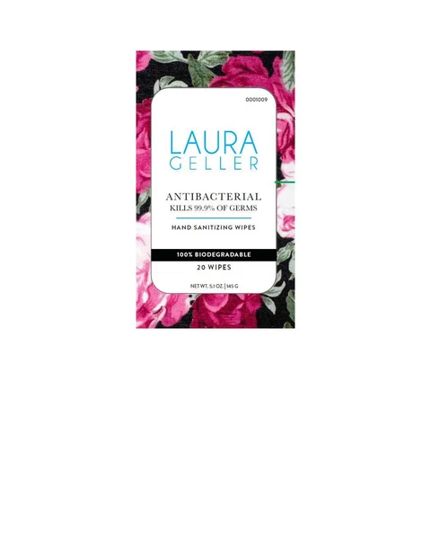 Antibacterial Hand Wipes 포장