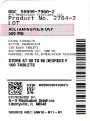 ACETAMINOPHEN 500 MG 포장