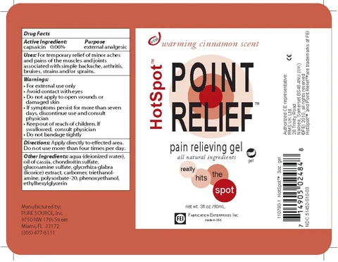 Hot SpotPoint Relief 포장