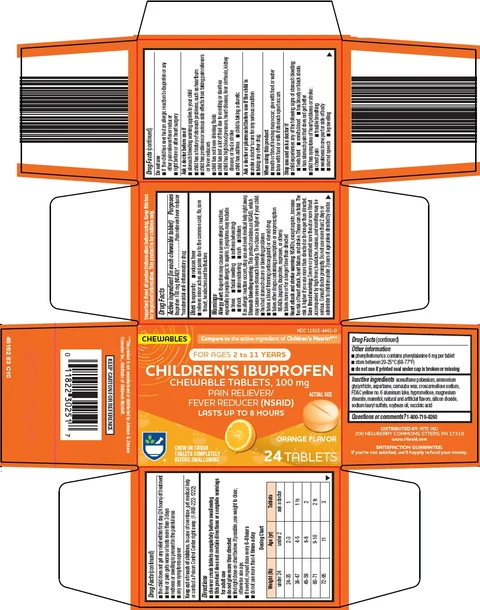 Childrens Ibuprofen packaging