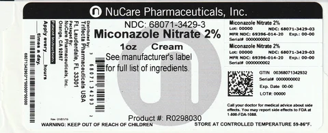 MICONAZOLE Nitrate 포장