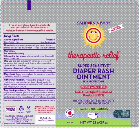 SUPER SENSITIVE DIAPER RASH 포장