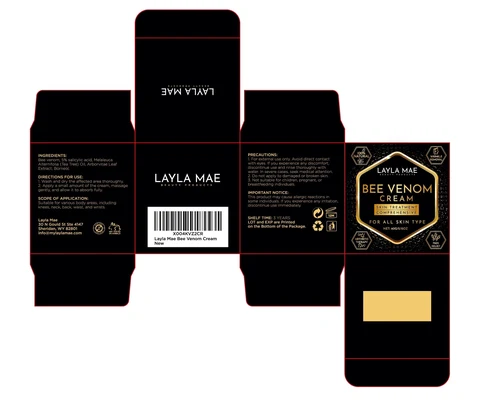 BEE VENOM Cream 포장