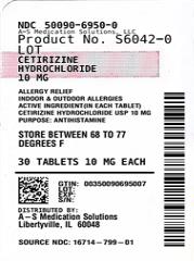 Cetirizine Hydrochloride (Allergy) 포장