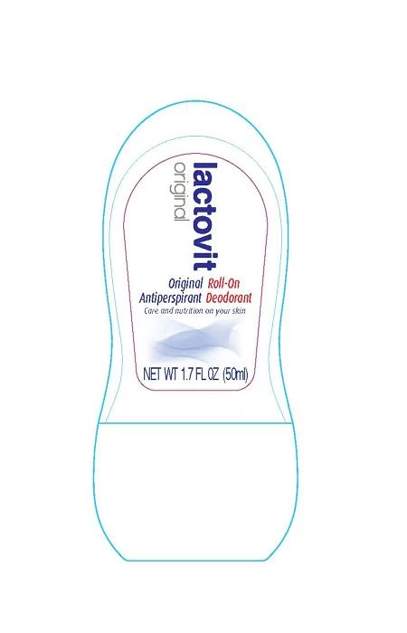 Lactovit Original Roll-On Antiperspirant Deodorant packaging