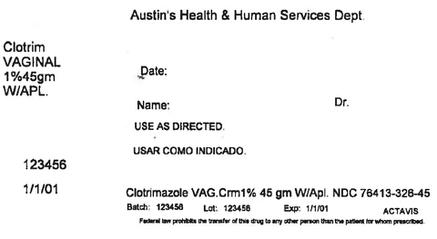 Clotrimazole 포장