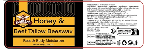Beef Tallow Beeswax 포장