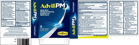 Advil PM / Advil PM, TRAVEL BASIX / Advil PM, CVP HEALTH 포장