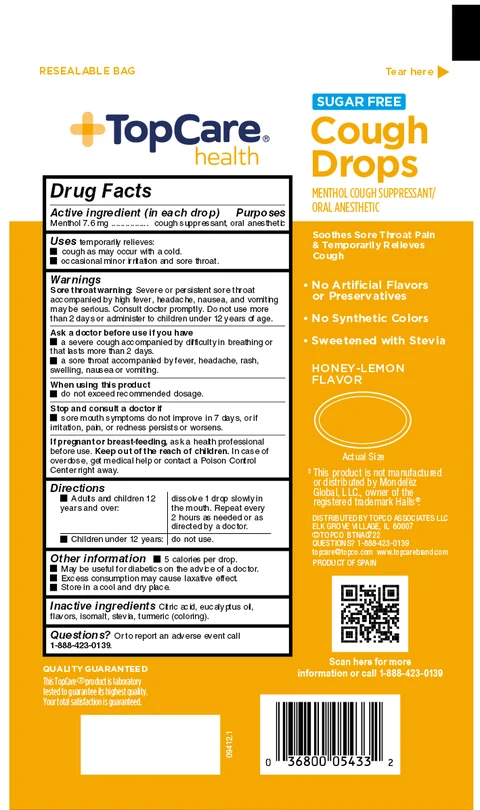 Sugar Free Cough Drops 포장
