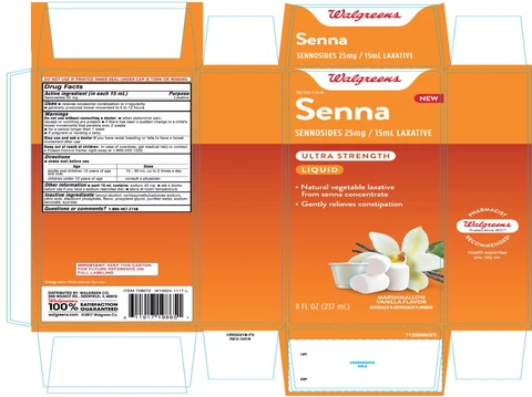 Walgreens Senna Laxative packaging