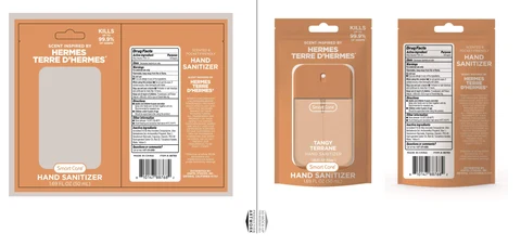 Smart Care Luxury Hand Sanitizer Tangy Terrane 포장