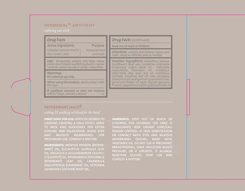 DERMEDIAL Anti-Itch 포장