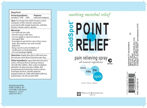 Cold SpotPoint Relief 포장