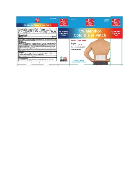 Hot and Cold Medicated Patch 포장