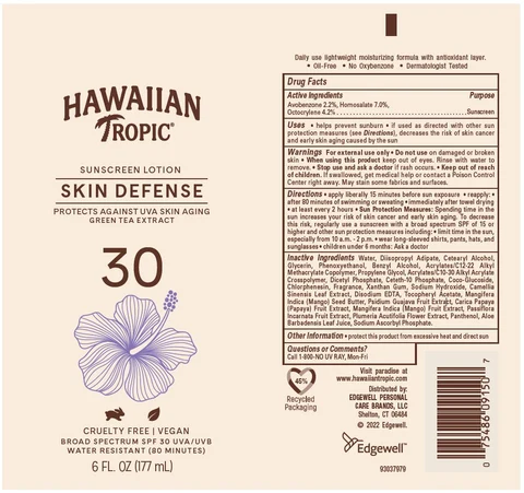 HAWAIIAN TROPIC 포장