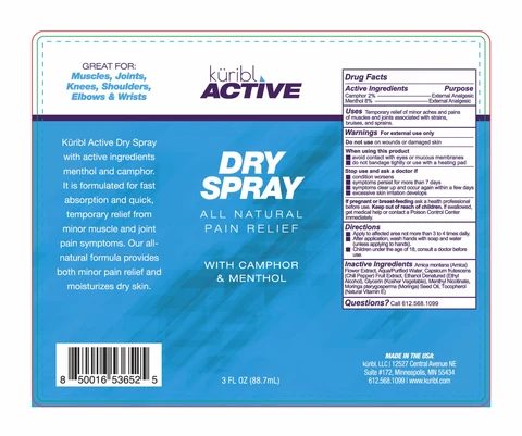 Kuribl Active Dry packaging